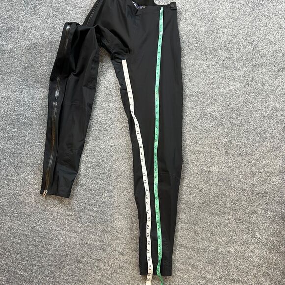 Patagonia Pants Womens S Small Black Spraymaster Water Repellent Full Side Zip - Picture 8 of 12
